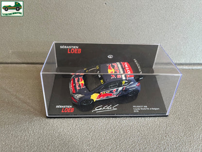 Voiture miniature Peugeot 208 Coyote World RX Belgium 2018 Loeb 1/43
