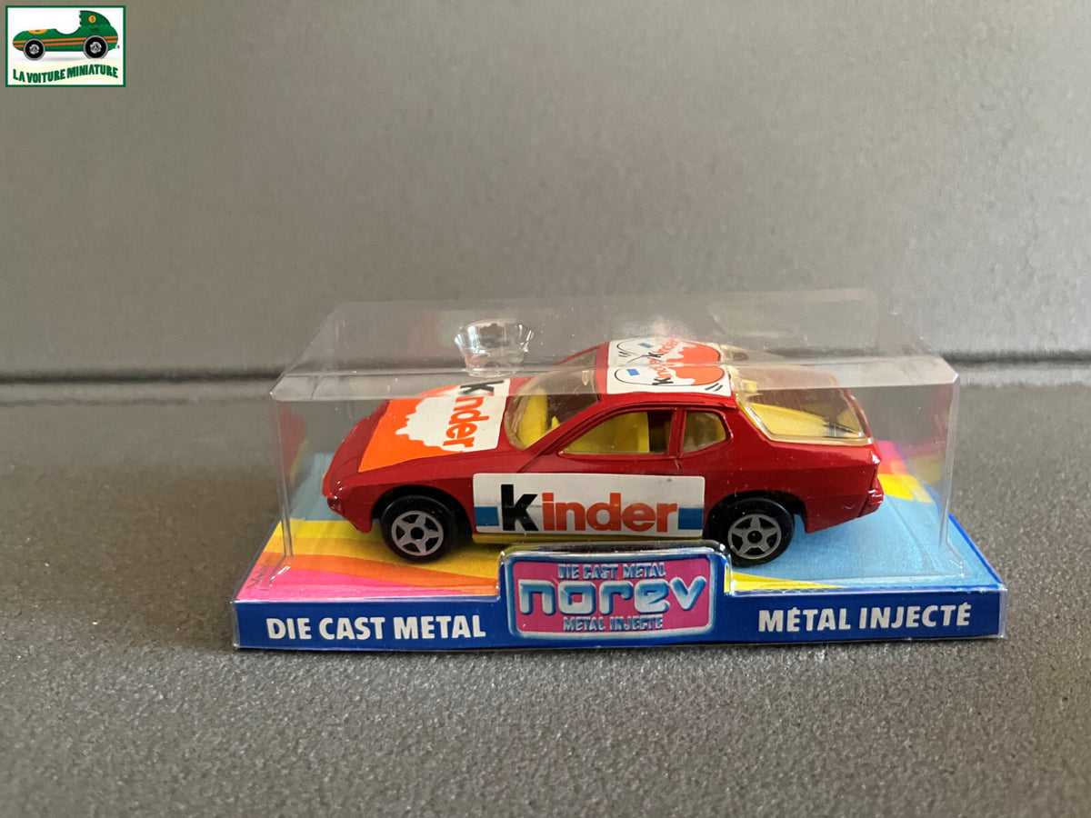Ancienne Voiture Miniature Porsche 924 Kinder Norev au 1/43