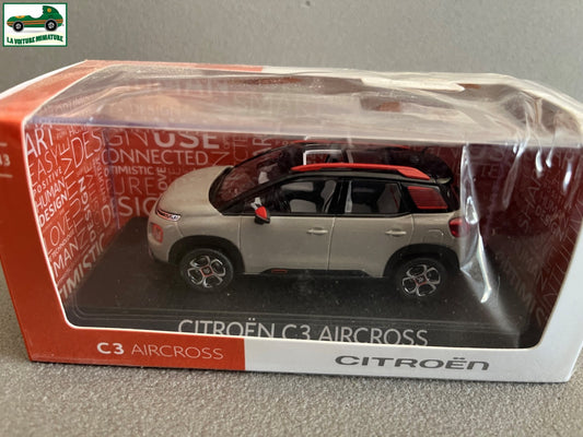 Voiture miniature Citroen C3 Aircross 2017 Sable Norev au 1/43