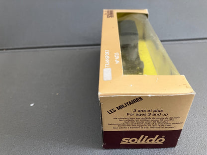 Ancien Miniature Militaire Blindé Renault Transport 6023 Solido France 1/43
