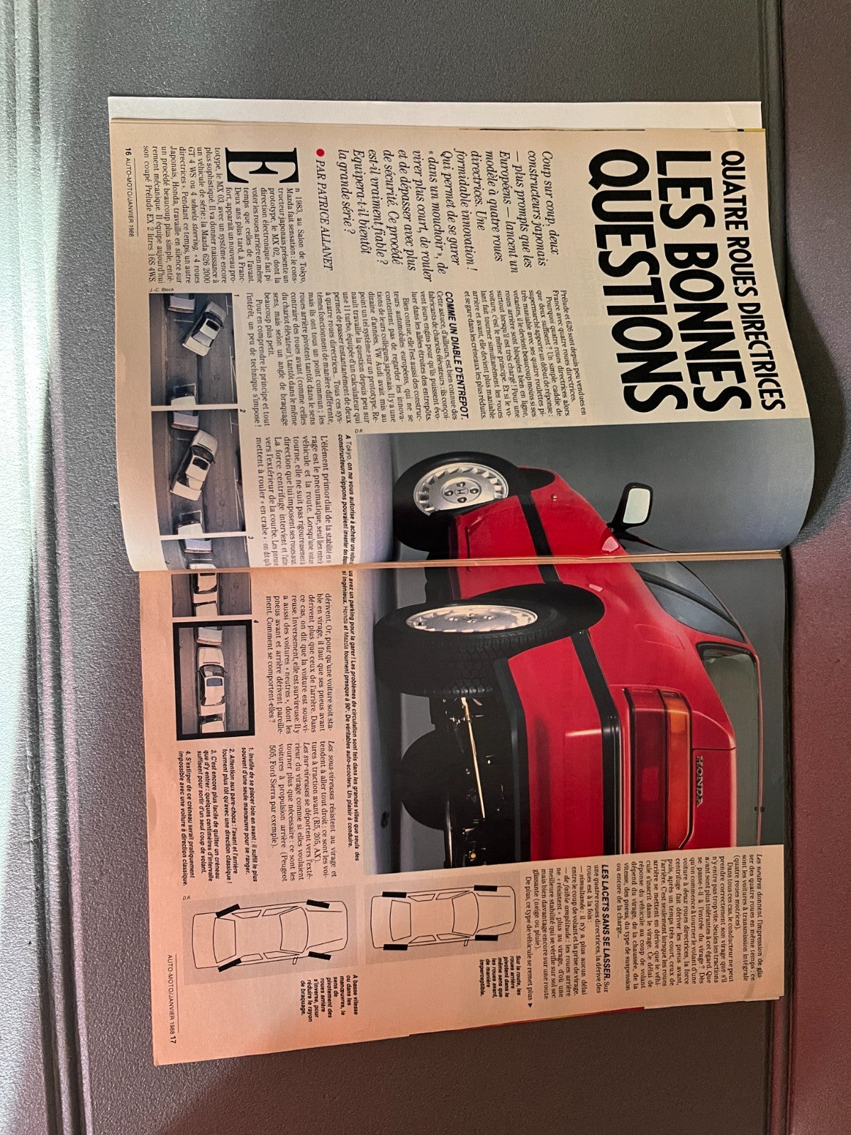 Livre Revue Voiture Automobile Paris Dakar AutoMoto N°67