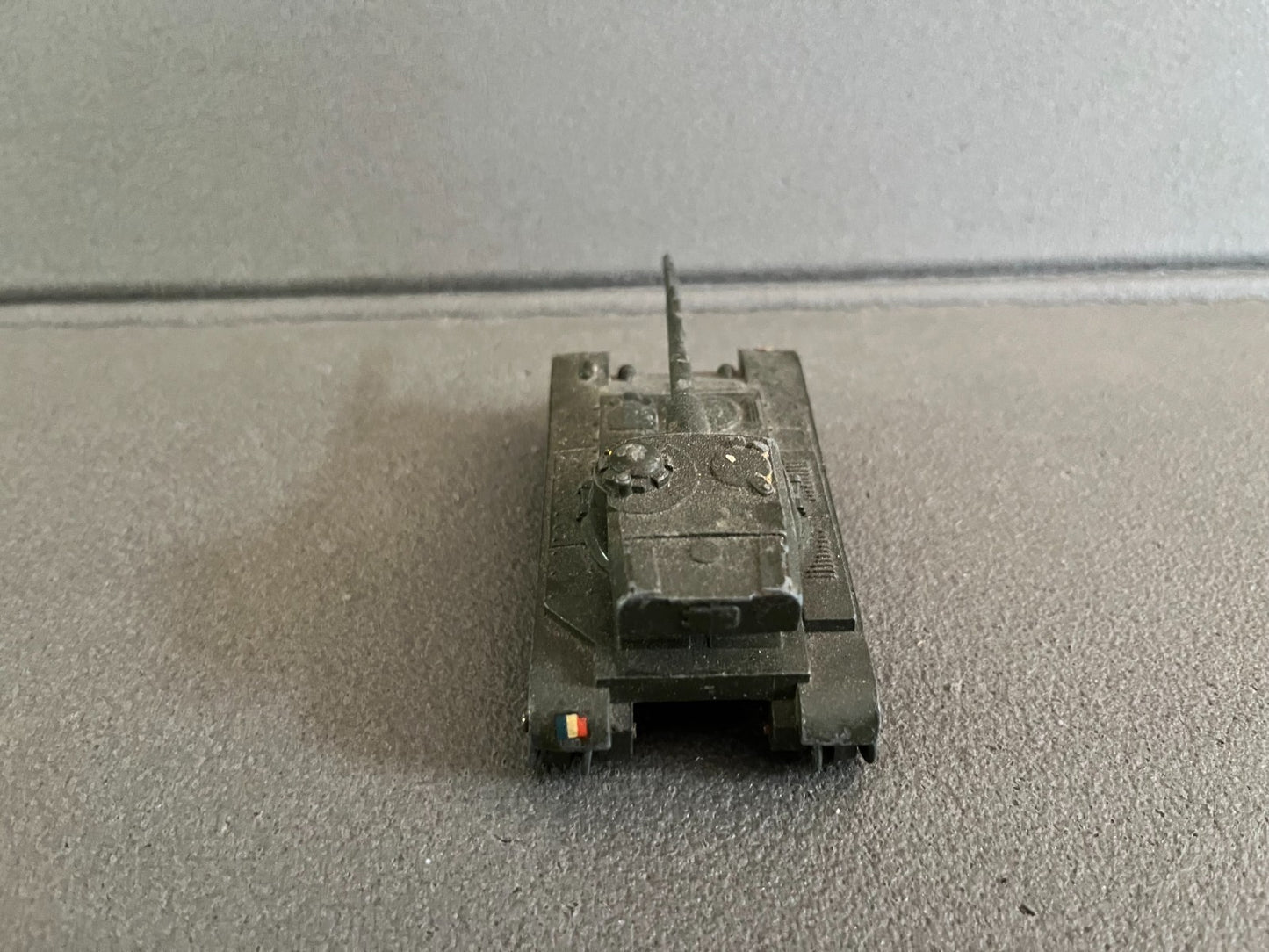 Ancienne Miniature Militaire Char AMX Dinky Toys Meccano France Epave