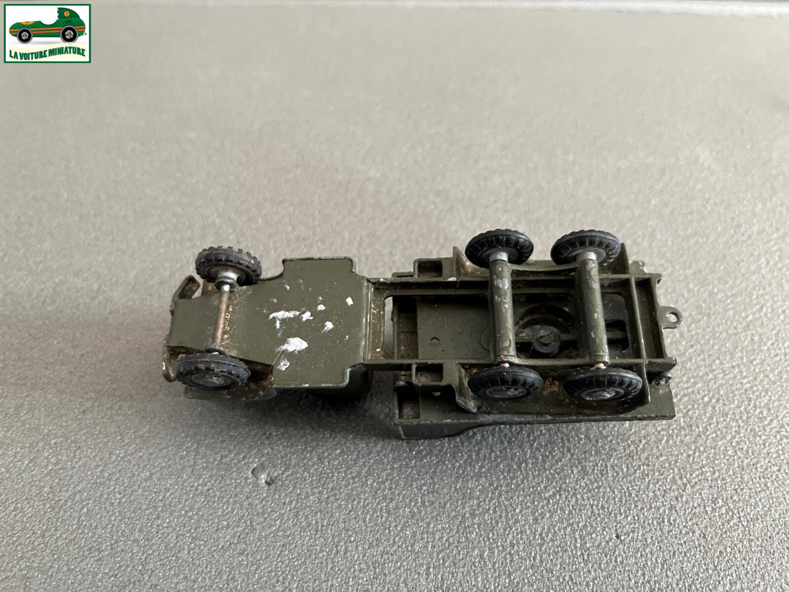 Ancienne Miniature Militaire Camion Blindé Dodge 6x6 France Jouets Epave