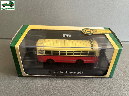 Voiture miniature Brossel Jonckheere 1957 Autobus Bus Collection Atlas 1/72