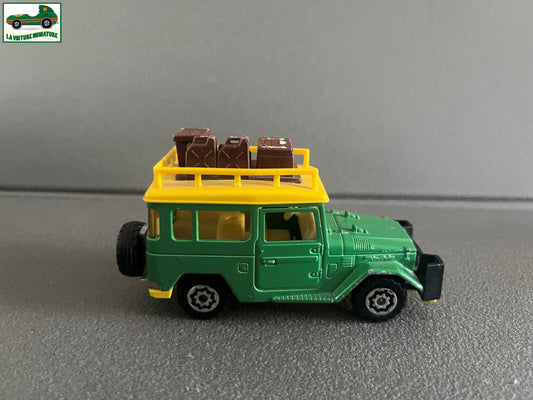 Ancienne Miniature Voiture Majorette Toyota Land Cruiser 1/36