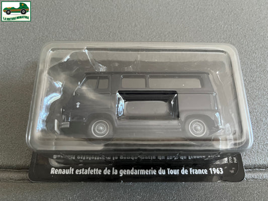 Voiture Miniature Renault Estafette Gendarmerie Tour de France 1963 Norev 1/43
