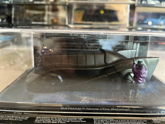Voiture Miniature Batmobile Les Véhicules de Batman Movie Batwing 1/43