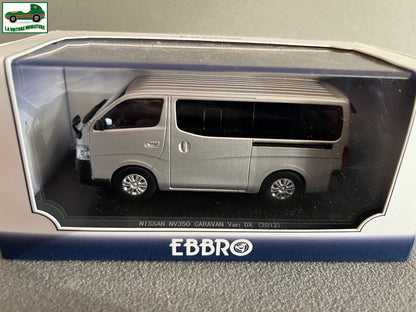 Voiture Miniature Nissan NV350 Caravan Van DX 2012 Ebbro au 1/43