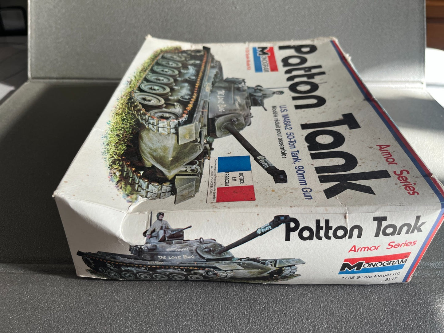 Maquette Militaire Char Tank Patton U.S. M48A2 Monogram 1/32