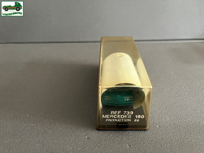 Voiture Miniature Mercedes 190 Production 89 Andros Verem au 1/43