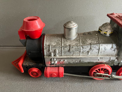 Jouet Ancien Plastique Train Locomotive Jyesa Western Spain