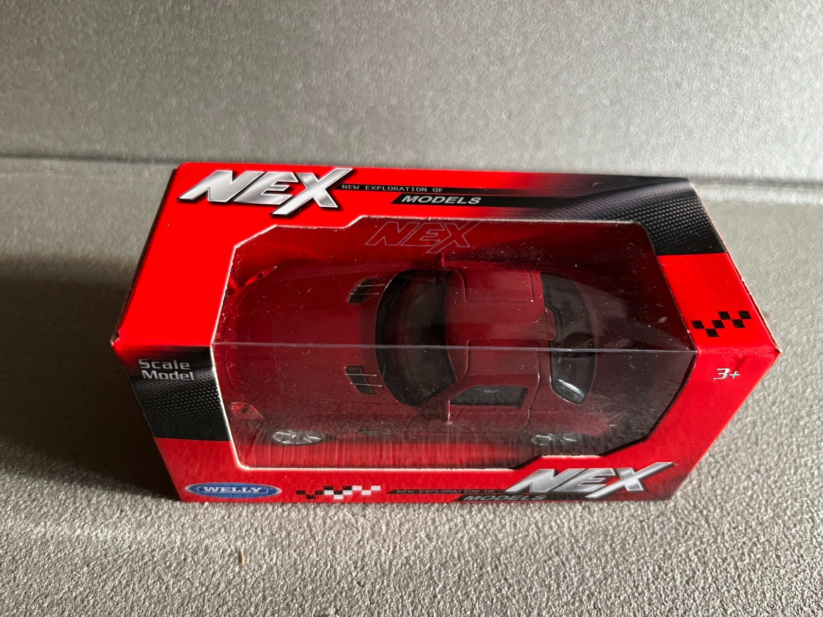 Voiture Miniature Mercedes SLS AMG Welly au 1/43