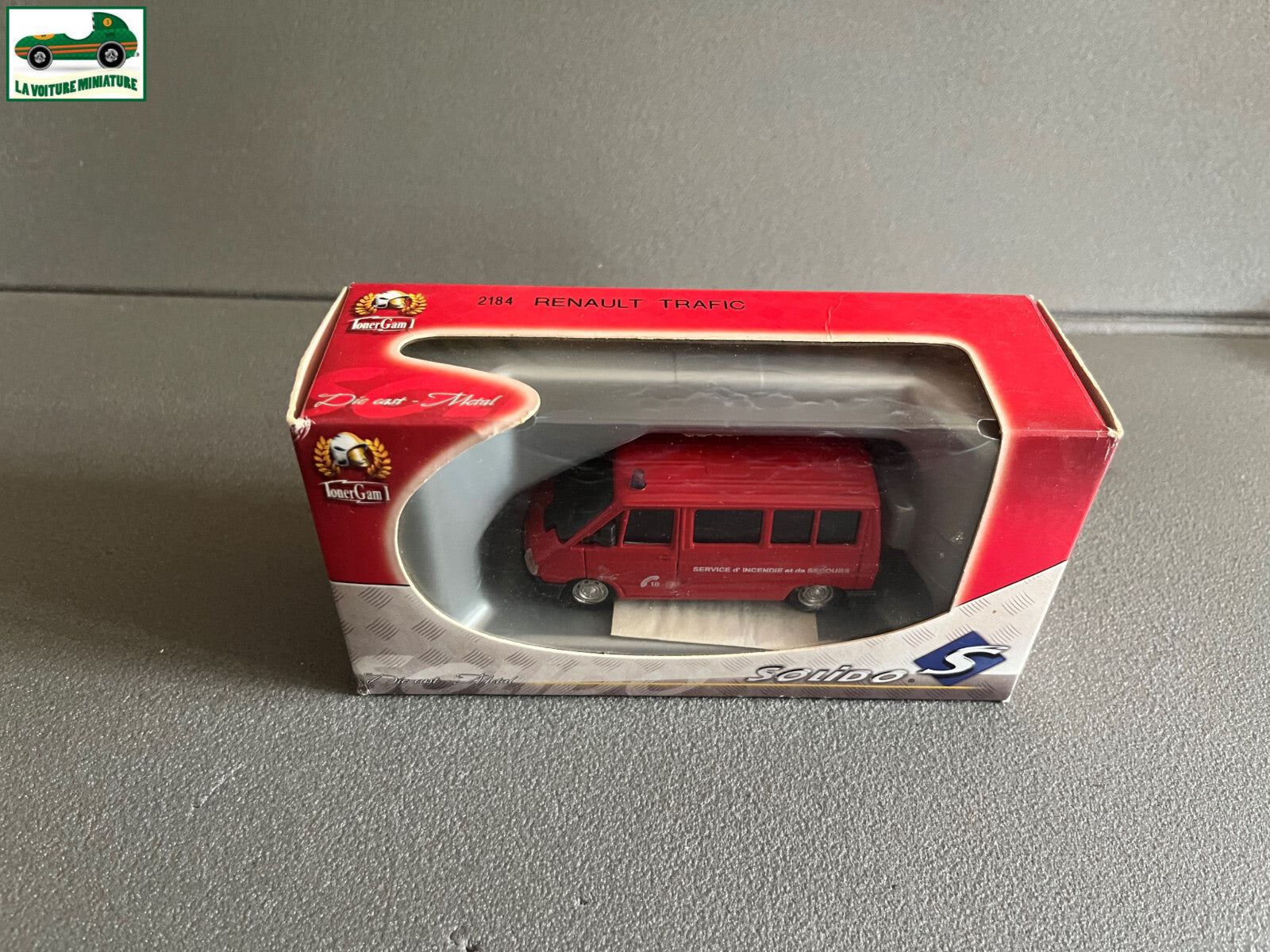 Voiture Miniature Camion Renault Trafic Pompiers Solido au 1/50