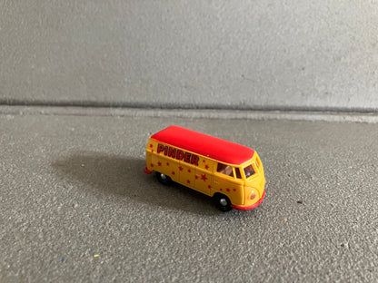 Voiture Miniature Volkswagen Combi T1 Bulli VW Cirque Pinder  Brekina 1/87 HO