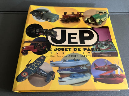 Livre Voiture Automobile Jouet Jep le Jouet de Paris 1902 1968 Lamming Maeght