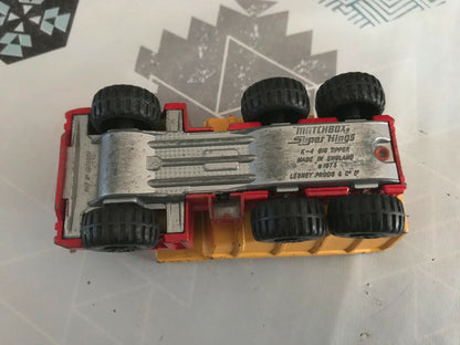Voiture Miniature Camion Benne Chantier Matchbox SuperKings Big Tipper England