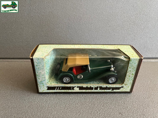 Voiture miniature ancienne 1945 MGTC Y-8 Matchbox 1/35
