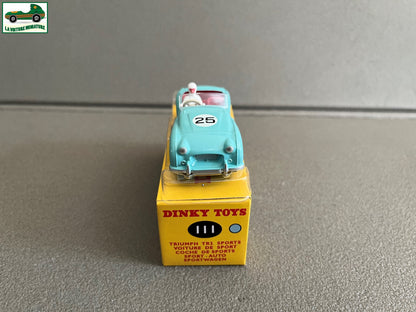 Voiture miniature Triumph TR2 Sports Deagostini Dinky Toys Atlas au 1/43