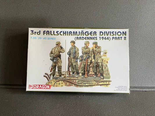 Maquette Militaire Figurine Soldat 3rd Fallschirmjager Division Dragon 1/35