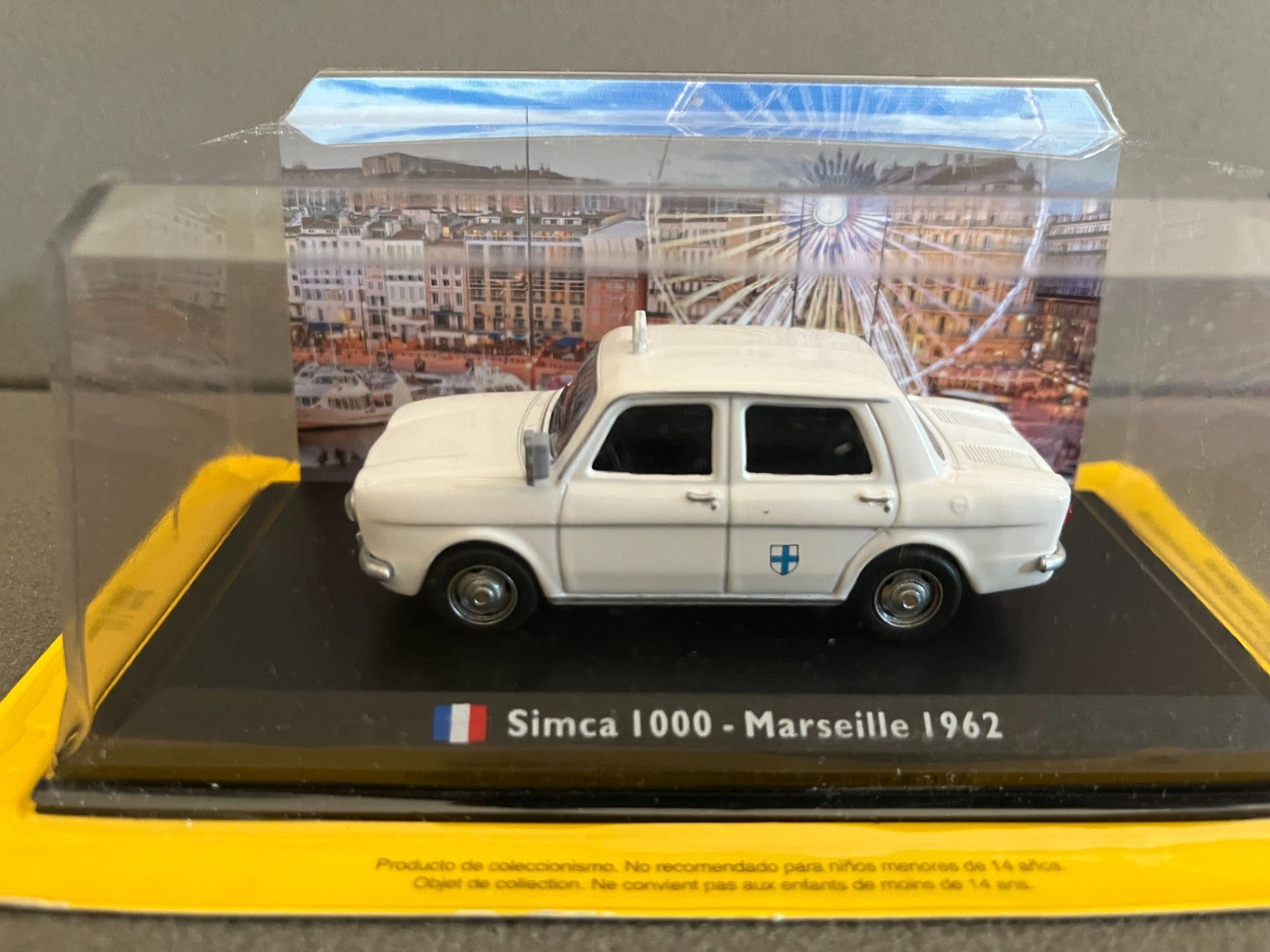 Voiture Miniature Simca 1000 Marseille 1962 Taxi du Monde au 1/43
