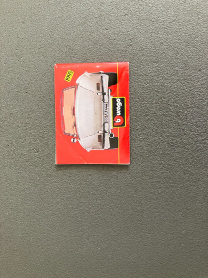 Ancien Dépliant Documentation Mini Catalogue Jouet Voiture Burago 1995