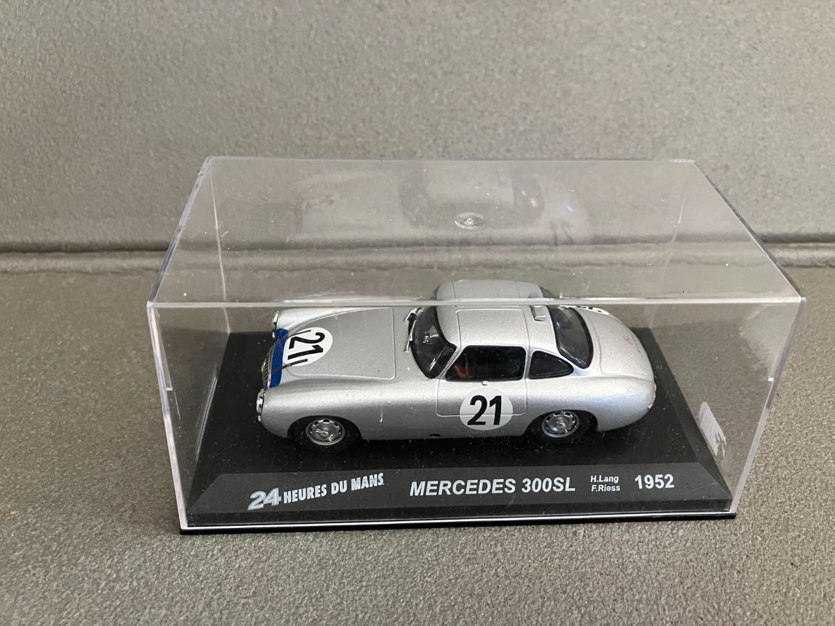 Voiture Miniature Mercedes 300SL 1958 24 Heures du Mans Altaya au 1/43