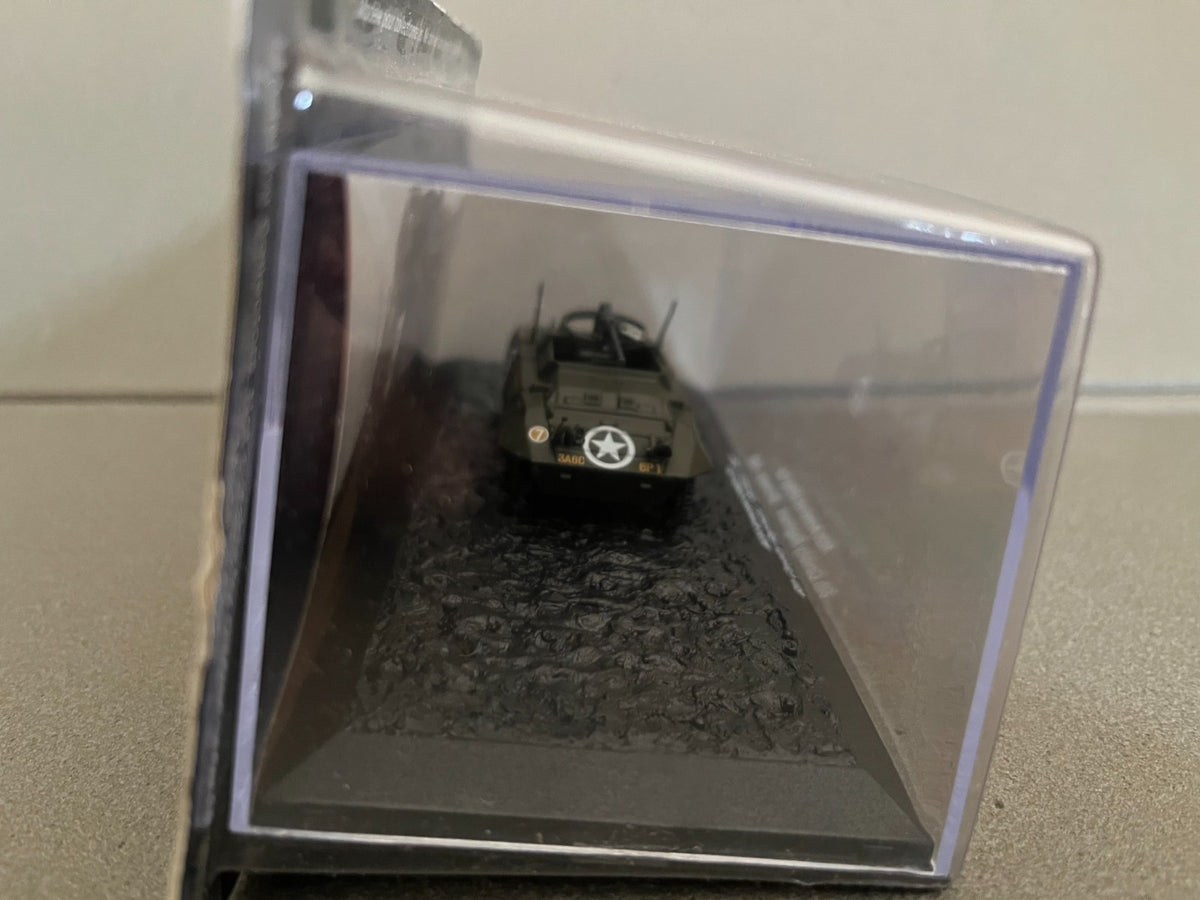 Miniature Militaire Char Tank Blindé M20 Armored Utility Car 1945 Altaya 1/72
