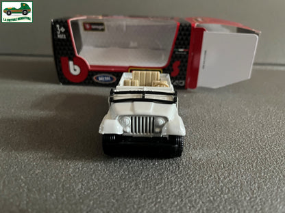 Voiture Miniature Jeep Wrangler Burago au 1/43