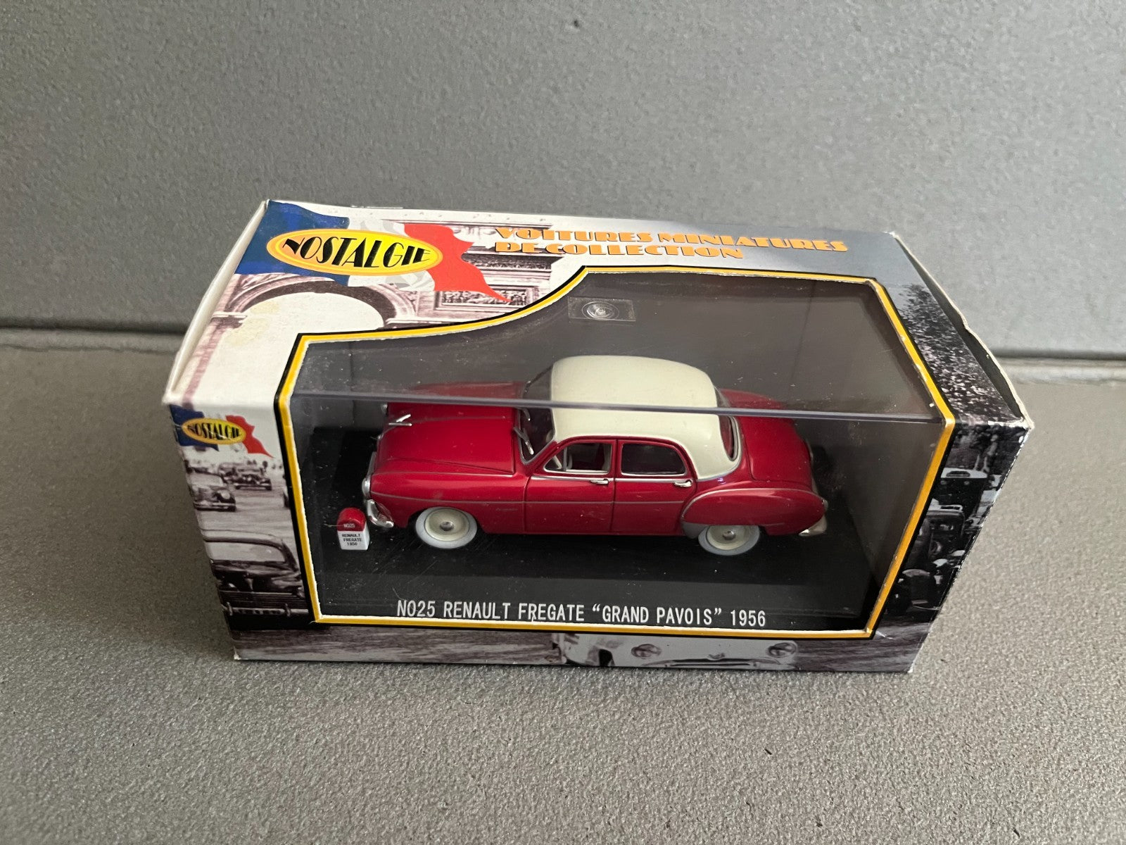 Voiture Miniature Renault Fregate Grand Pavois 1956 Nostalgie au 1/43