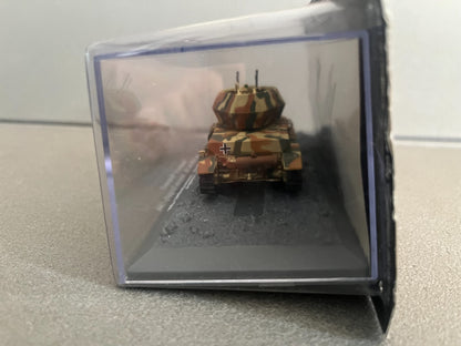 Miniature Militaire Char Tank Blindé Flakpanzer IV Wirbelwind 1944 Altaya 1/72