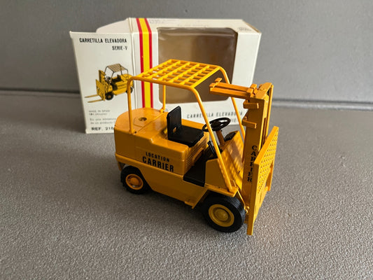 Miniature Véhicule Chantier Chariot Elevateur Caterpillar 215 Joal 1/25