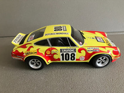 Voiture Miniature Porsche 911 RSR Tour Auto 1973 Ballot Lena Solido 1/18