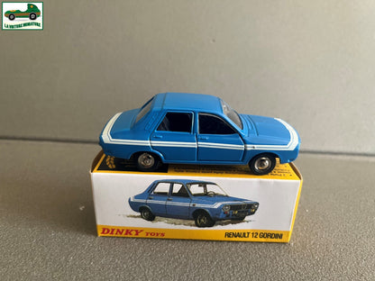 Voiture miniature Renault 12 Gordini Dinky Toys Atlas au 1/43