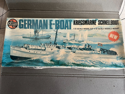 Maquette Kit  Bateau Navire Militaire German E-Boat AirFix 1/72 Incomplet