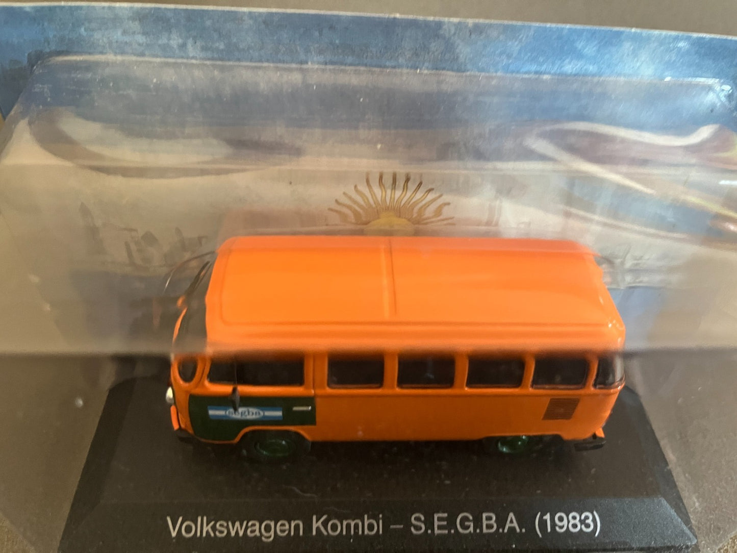 Voiture Miniature Volkswagen Combi SEGBA 1983 Kombi Ixo Argentine au 1/43