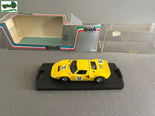 Voiture miniature Ford GT 40 Spa 68 Box Italy 1/43