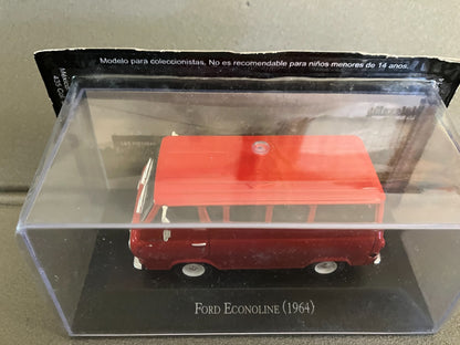 Voiture Miniature American Cars Ford Econoline 1964 Altaya 1/43