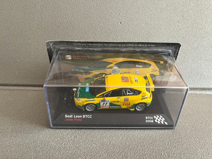 Voiture Miniature Seat Leon BTCC 2008 Rallye au 1/43