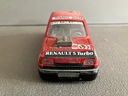 Ancienne Voiture Miniature Renault R5 Rallye Monte Carlo Burago Italy  au 1/24