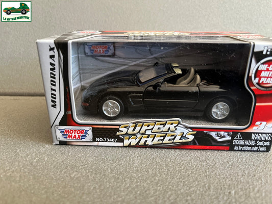 Voiture miniature 1998 Chevrolet Corvette convertible Motor Max 1/43