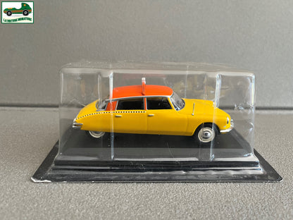 Voiture Miniature Citroen DS 19 Amsterdam 1958 Taxi Du Monde au 1/43 Altaya
