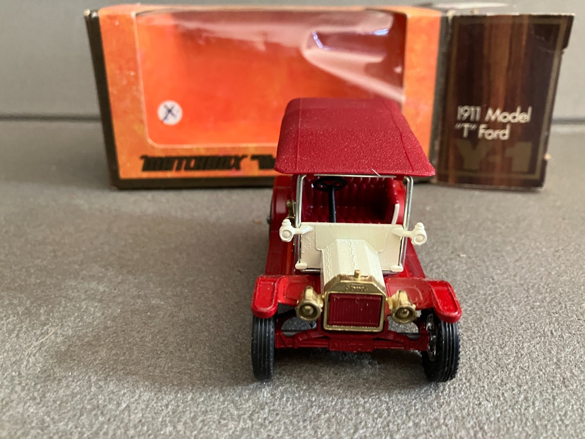 Ancienne Voiture Miniature 1911 Model T Ford Matchbox 1/42