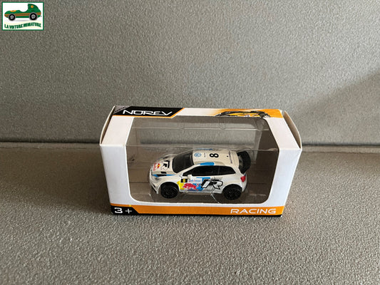 Voiture miniature Volkswagen Polo WRC Rallye Norev 3 inches 1/64