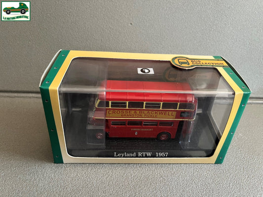 Voiture miniature Leyland RTW 1957 Autocar Autobus Bus Collection Atlas 1/72