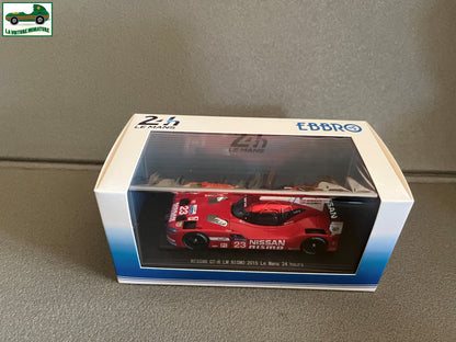 Voiture Miniature Nissan GT-R LM Nismo Le Mans 24 hours 2015 Ebbro Le Mans 1/43