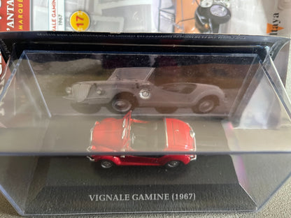 Voiture Miniature Vignale Gamine 1967 Micro-Voitures D'Antan Altaya 1/43