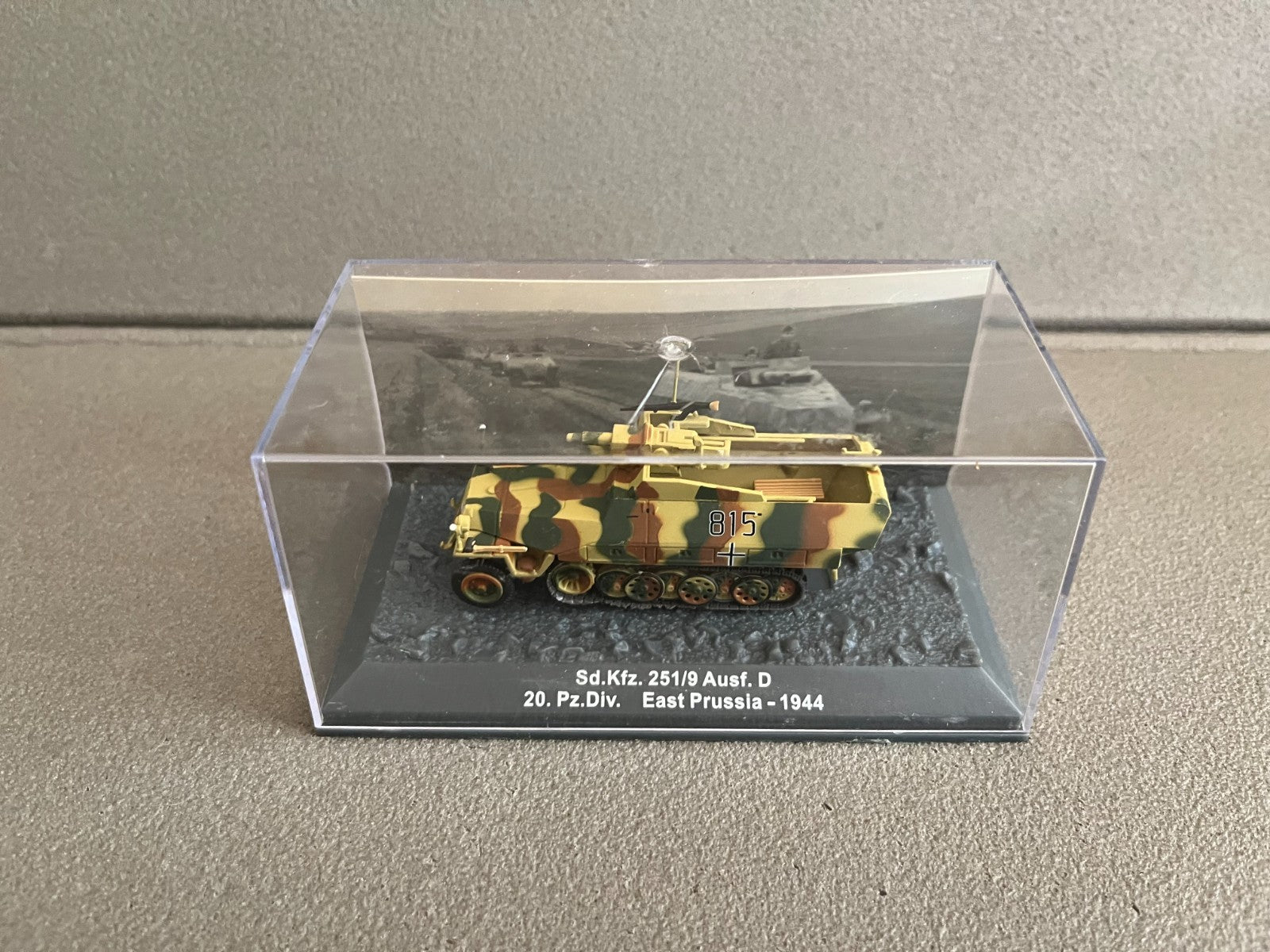 Miniature Militaire Char Tank Blindé Sd.Kfz. 251/9 Ausf. D Altaya 1/72