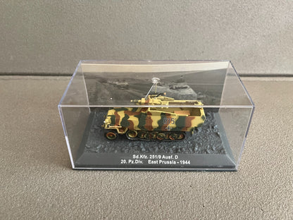 Miniature Militaire Char Tank Blindé Sd.Kfz. 251/9 Ausf. D Altaya 1/72