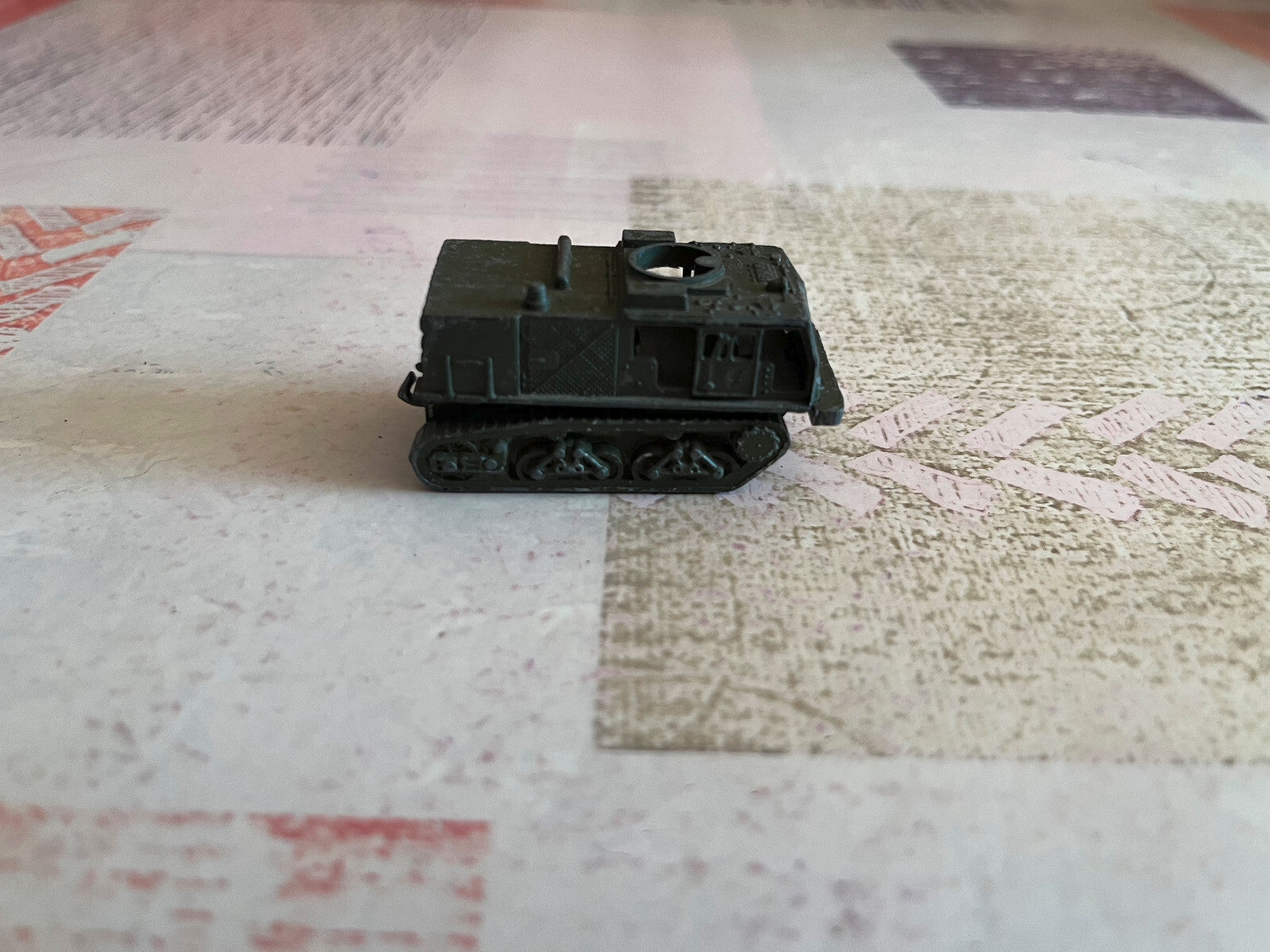 Miniature Militaire Tank Char Ancien Blindé Deoma N 10 Made in Italy