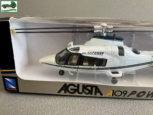 Avion miniature Hélicoptère Agusta A109 Power New Ray au 1/43